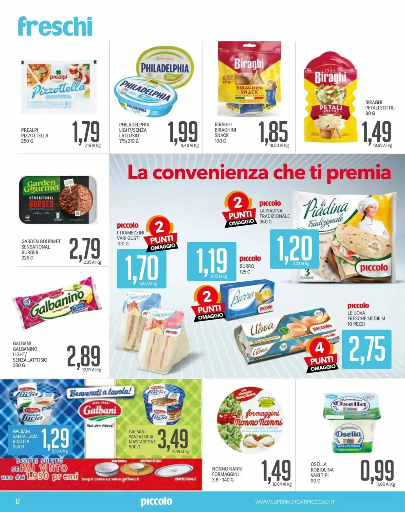 Volantino Supermercati Piccolo Volantino Supermercati Piccolo pagina 12