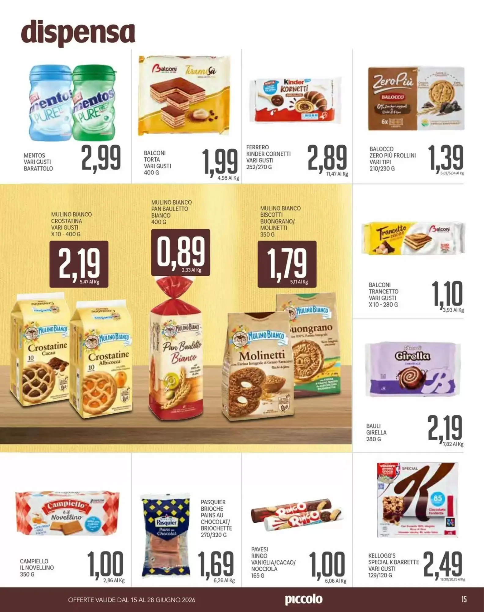 Volantino Supermercati Piccolo Volantino Supermercati Piccolo pagina 15