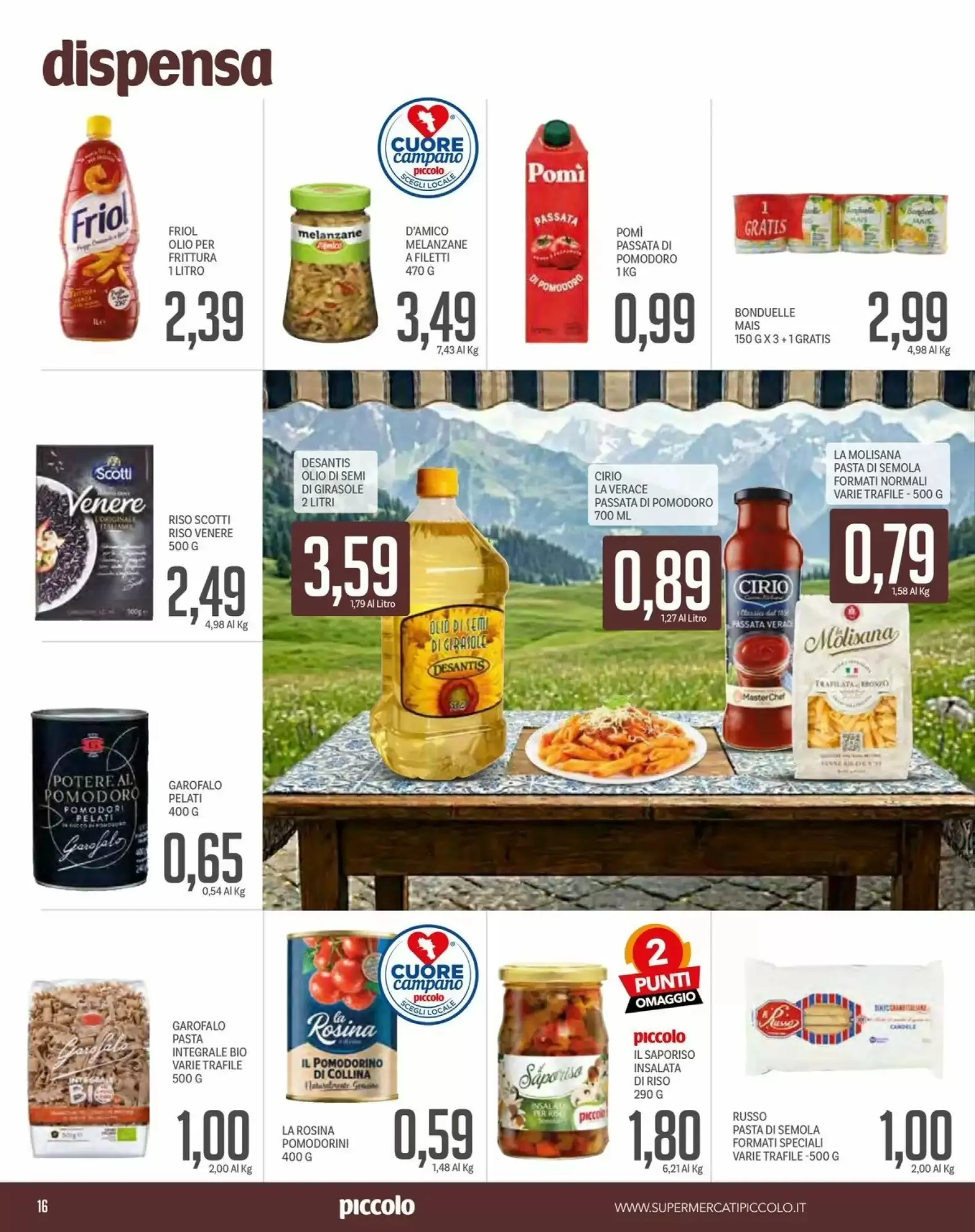 Volantino Supermercati Piccolo Volantino Supermercati Piccolo pagina 16