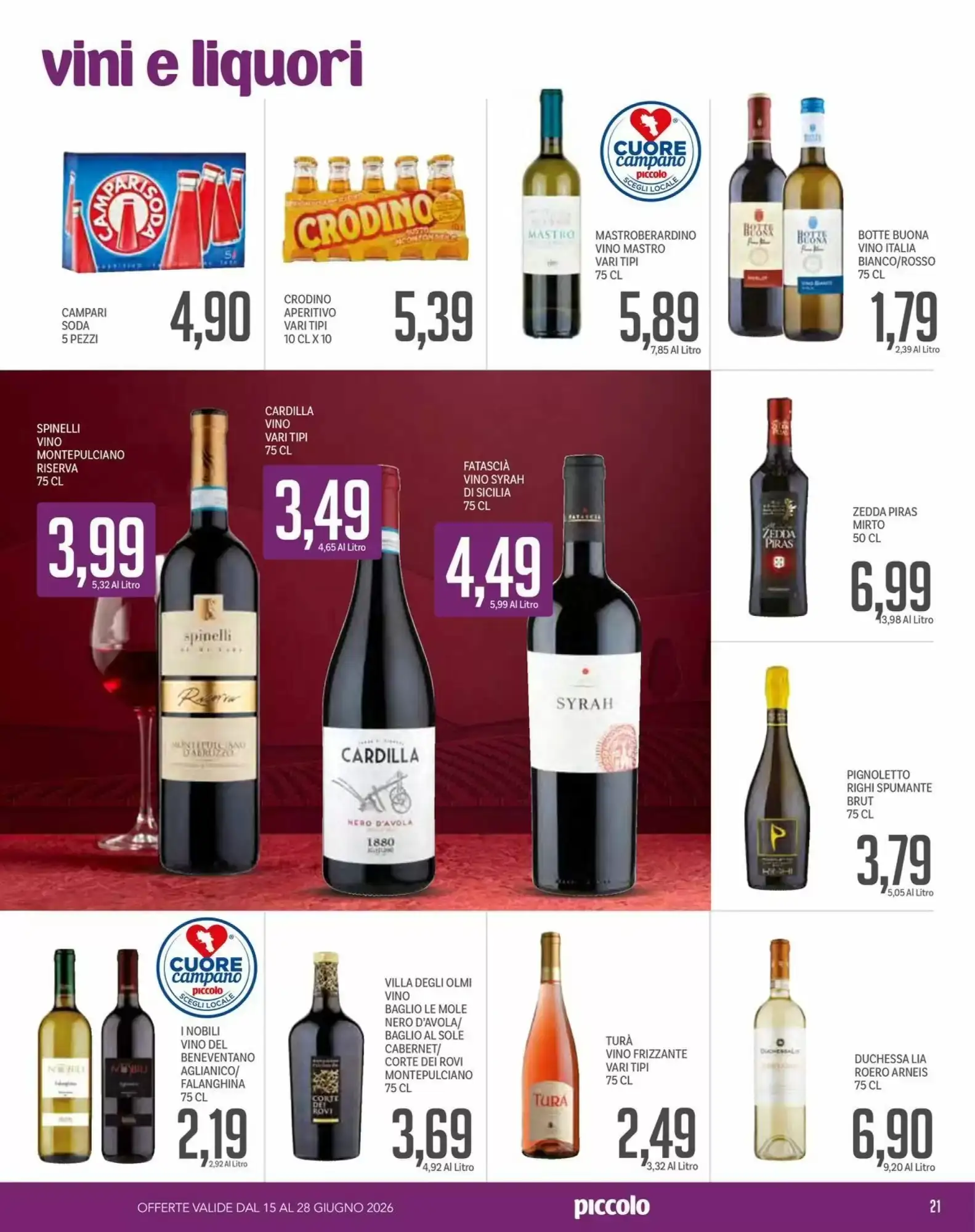Volantino Supermercati Piccolo Volantino Supermercati Piccolo pagina 21
