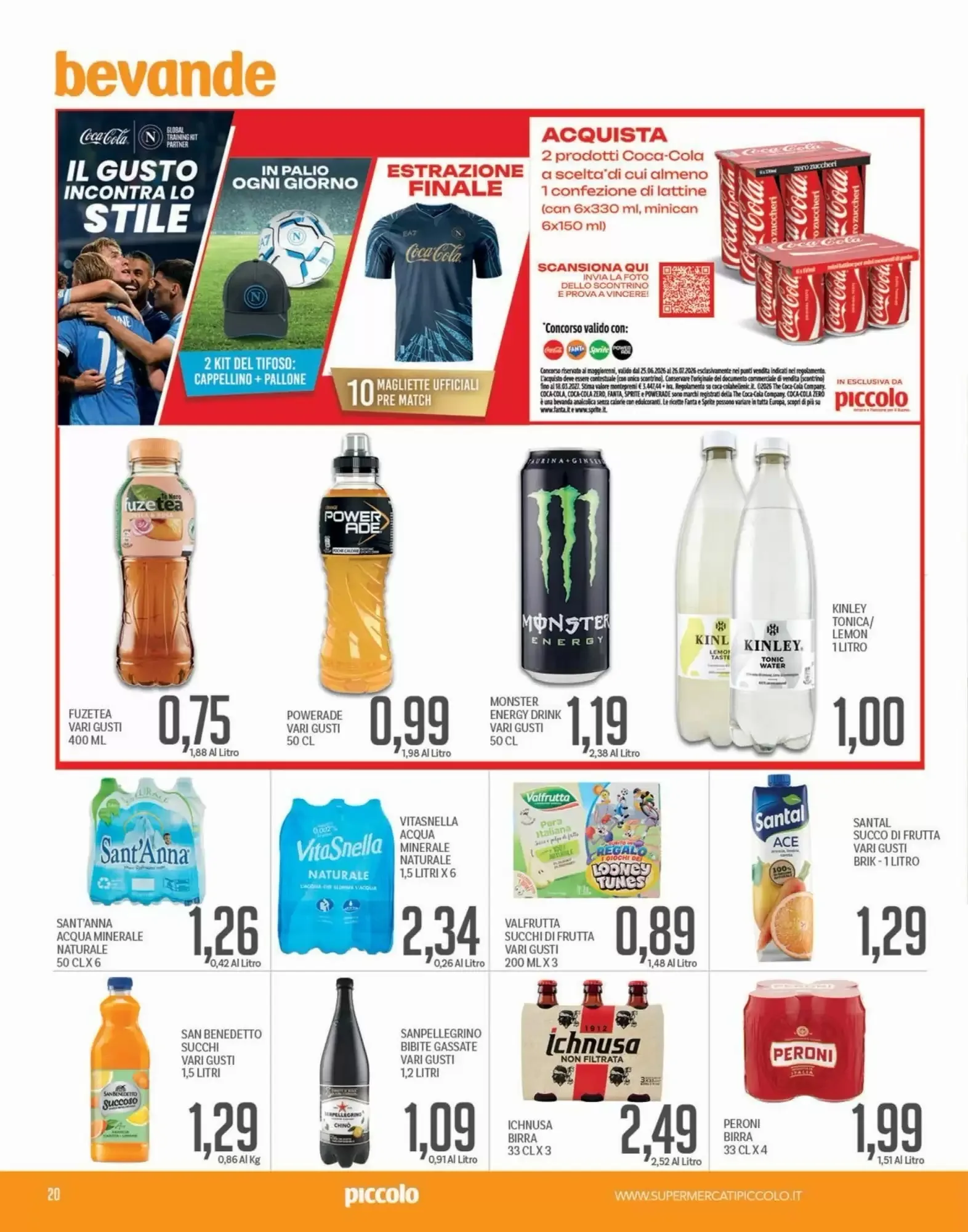 Volantino Supermercati Piccolo Volantino Supermercati Piccolo pagina 20