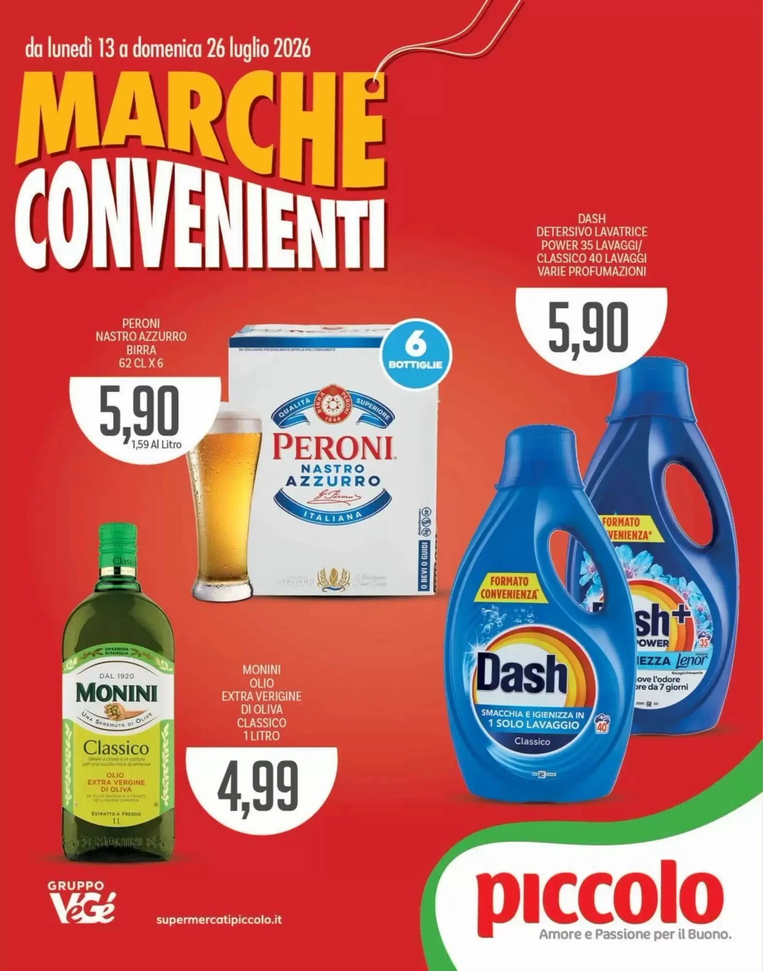 Copertina Supermercati Piccolo - Volantino Supermercati Piccolo