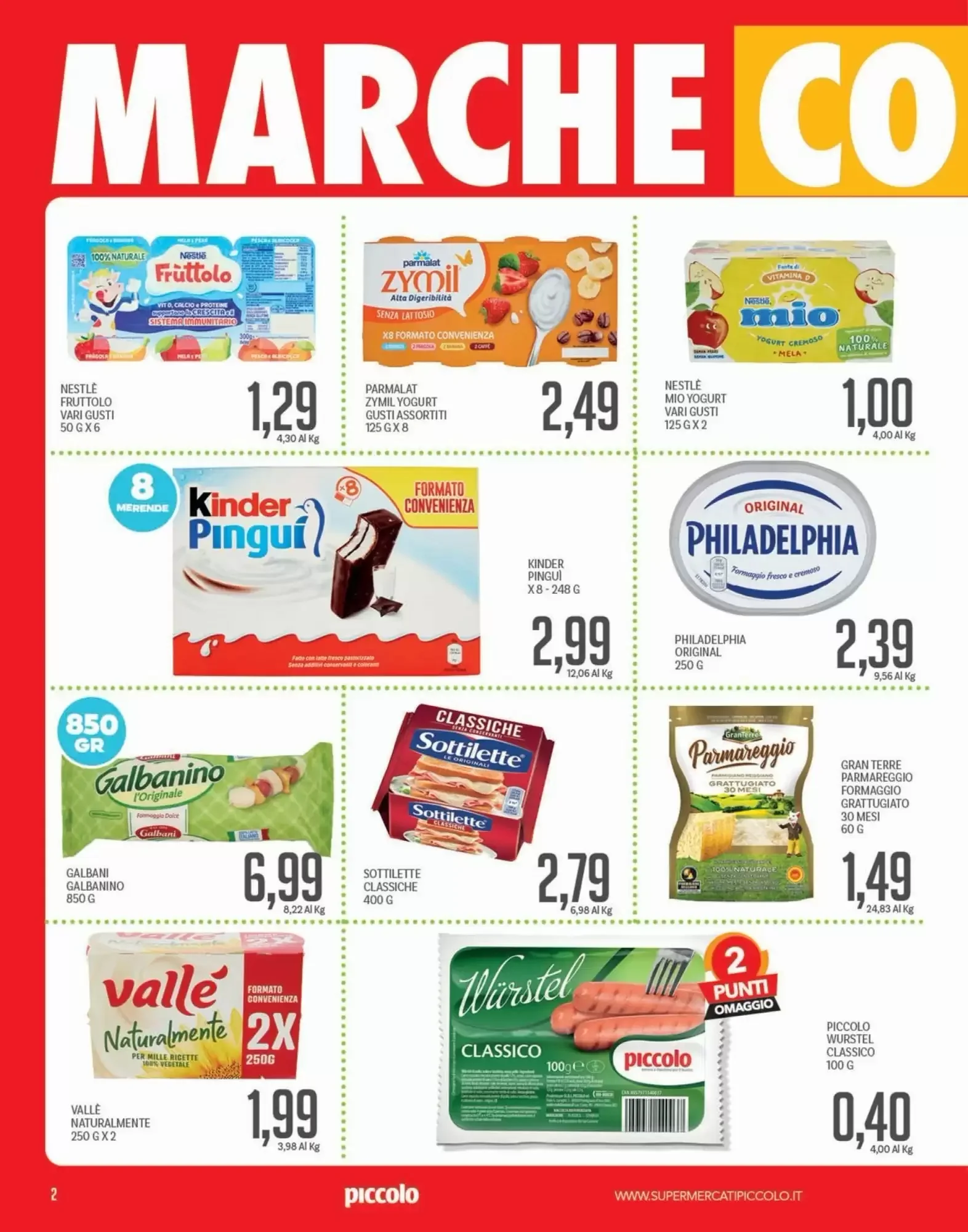 Volantino Supermercati Piccolo Volantino Supermercati Piccolo pagina 2
