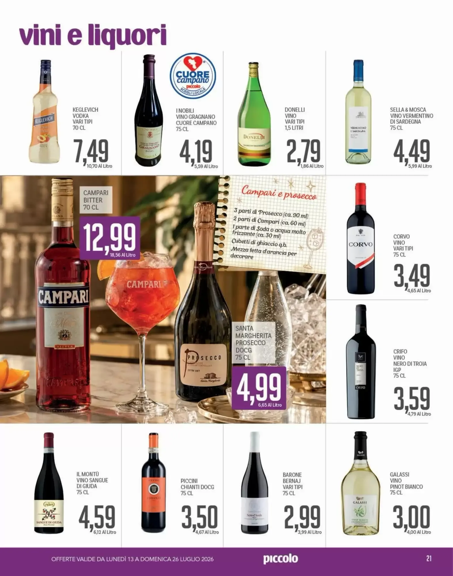 Volantino Supermercati Piccolo Volantino Supermercati Piccolo pagina 21