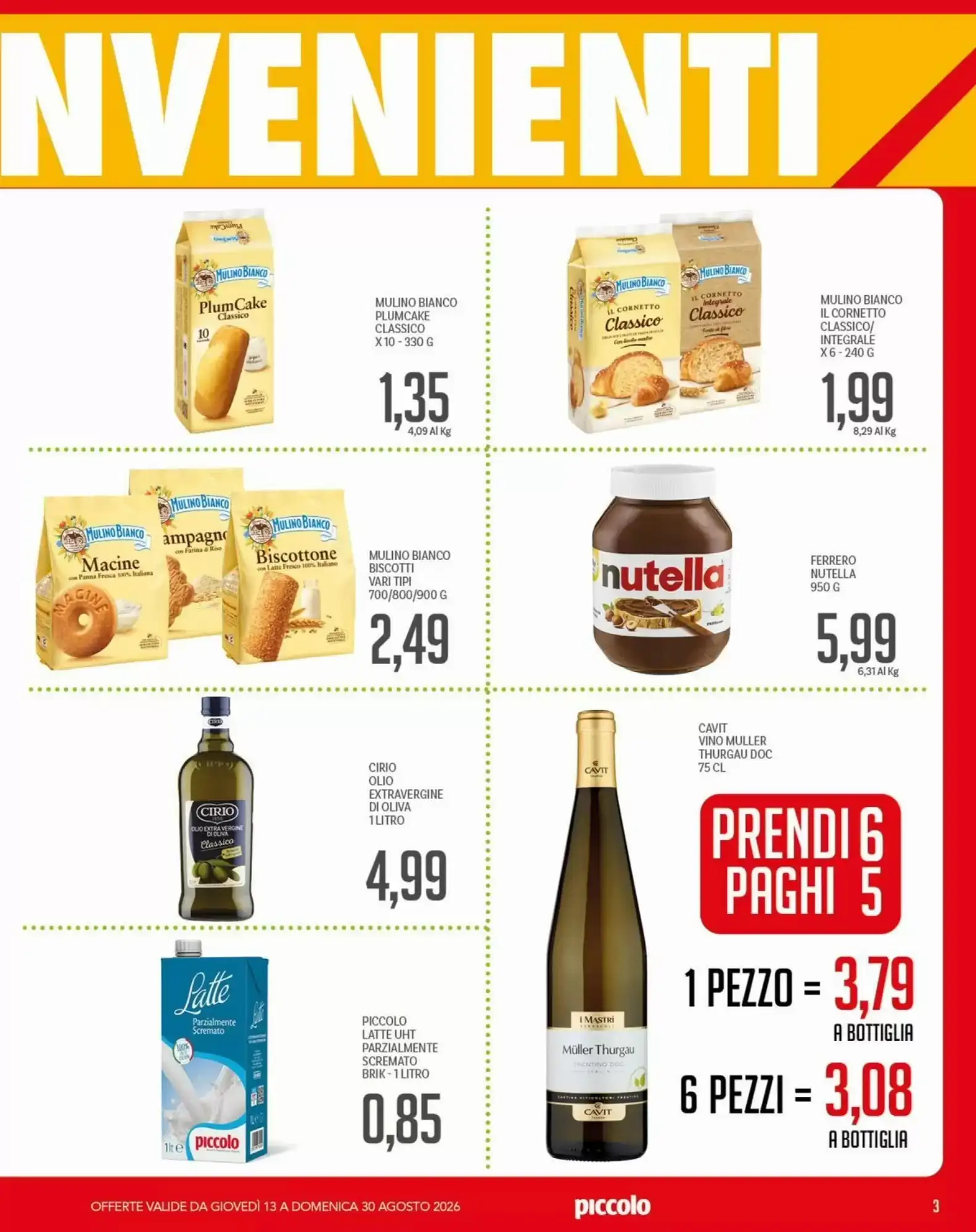 Volantino Supermercati Piccolo Volantino Supermercati Piccolo pagina 3