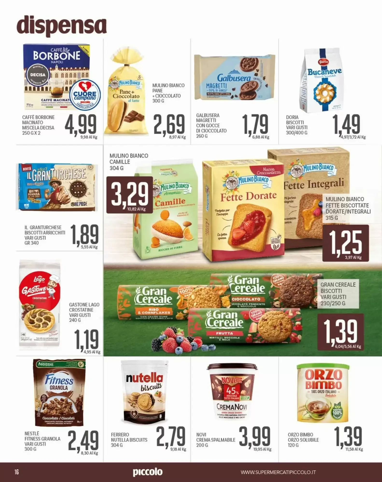 Volantino Supermercati Piccolo Volantino Supermercati Piccolo pagina 16