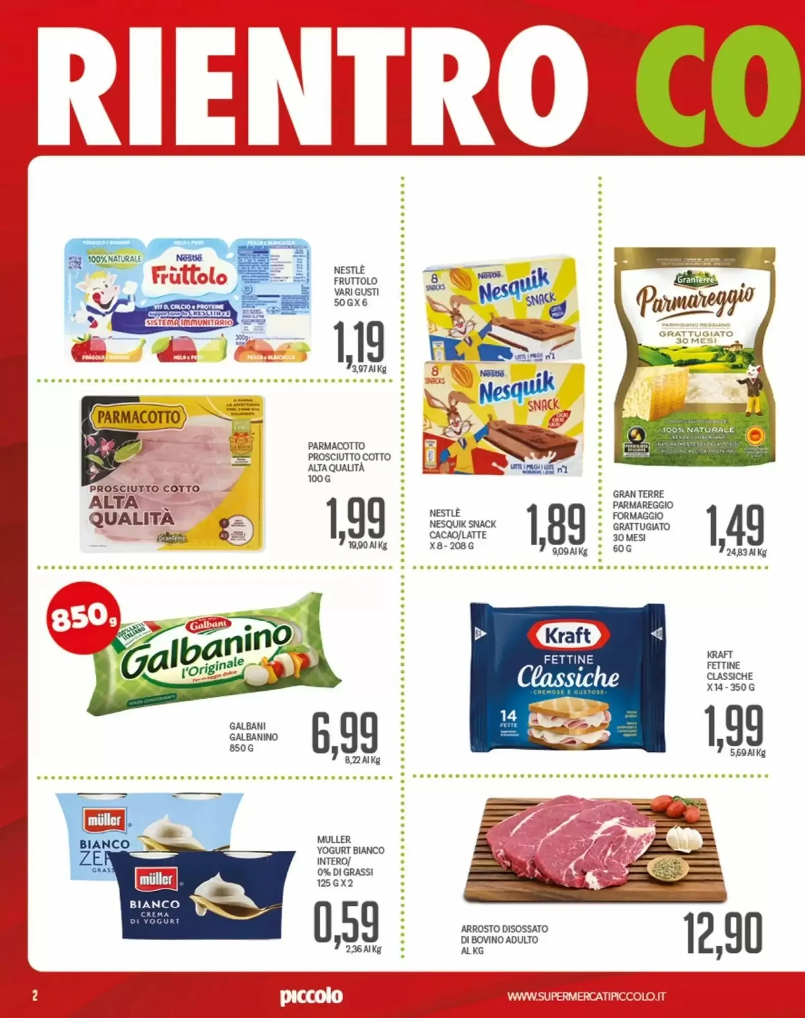Volantino Supermercati Piccolo Volantino Supermercati Piccolo pagina 2