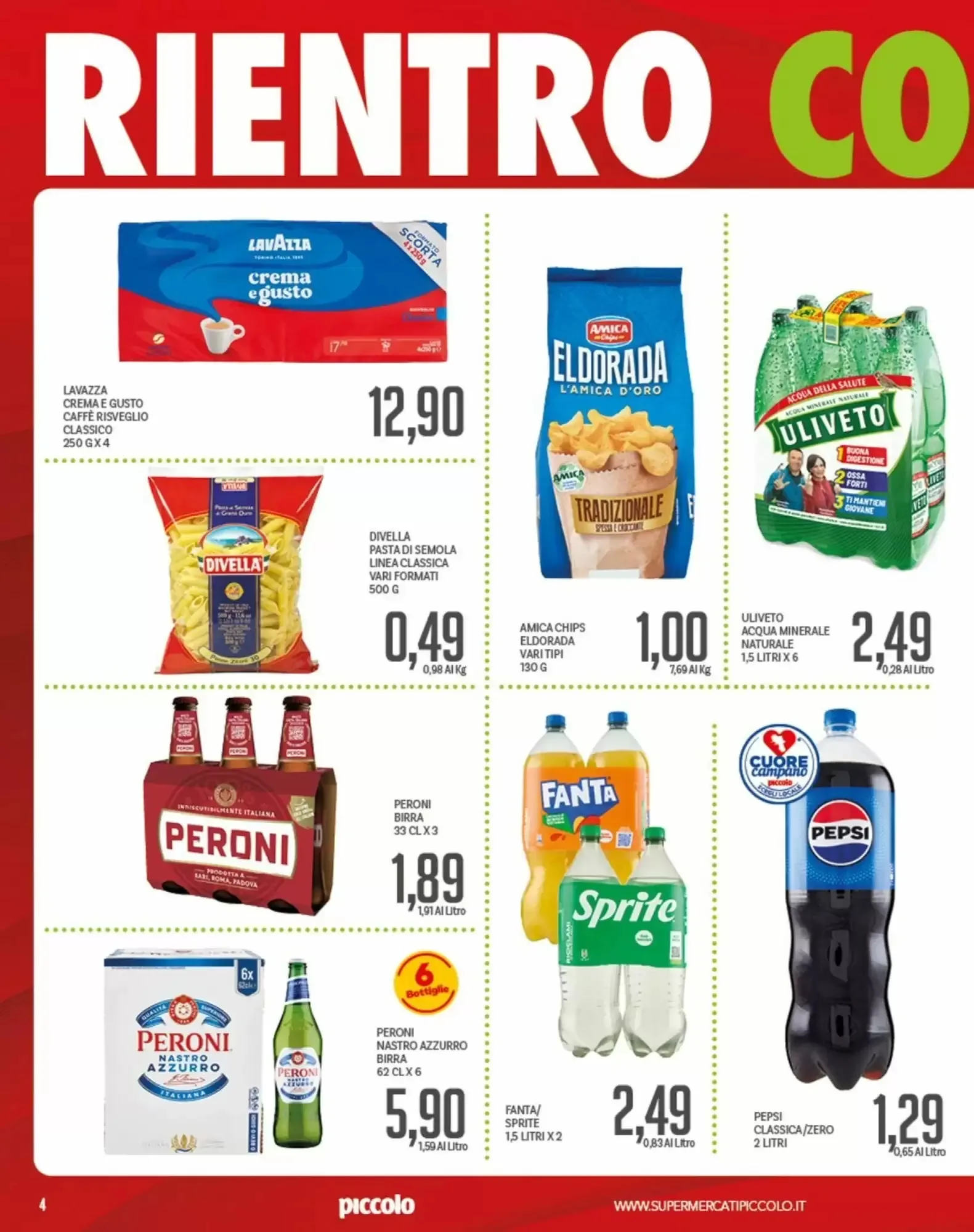 Volantino Supermercati Piccolo Volantino Supermercati Piccolo pagina 4