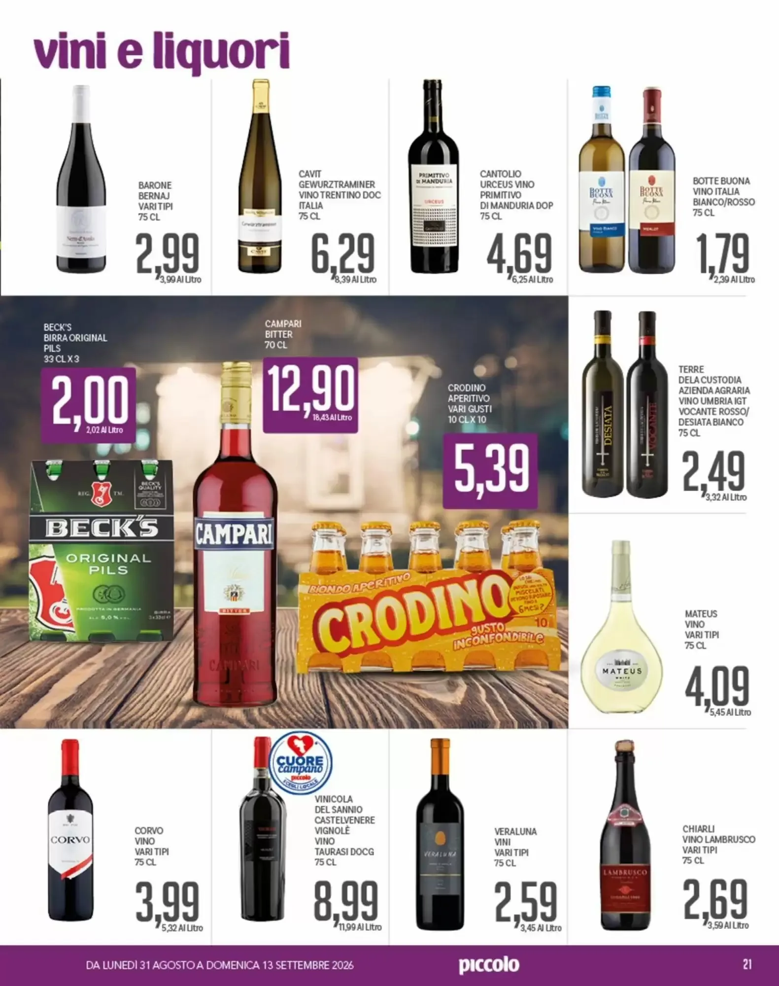 Volantino Supermercati Piccolo Volantino Supermercati Piccolo pagina 21