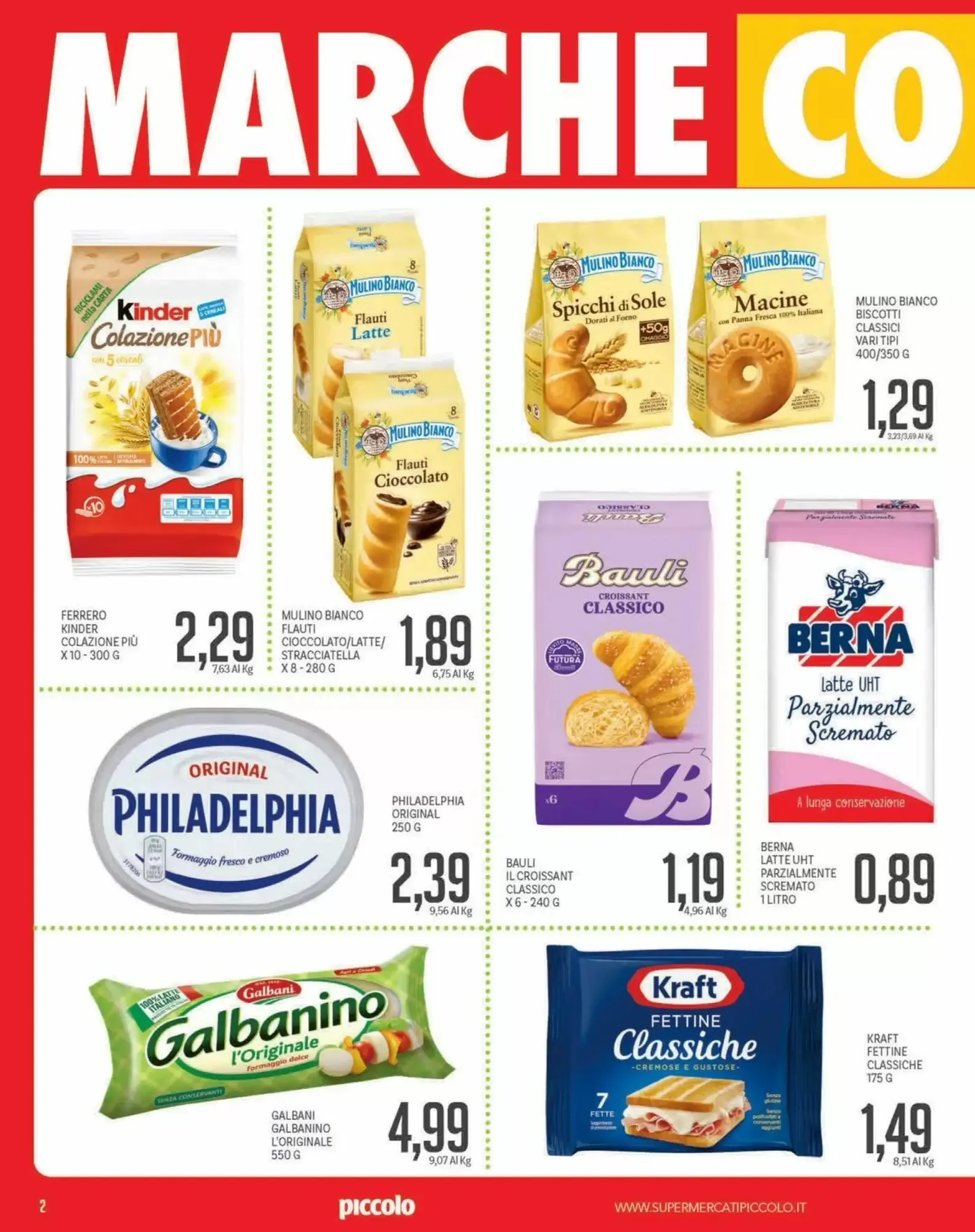 Volantino Supermercati Piccolo Volantino Supermercati Piccolo pagina 2
