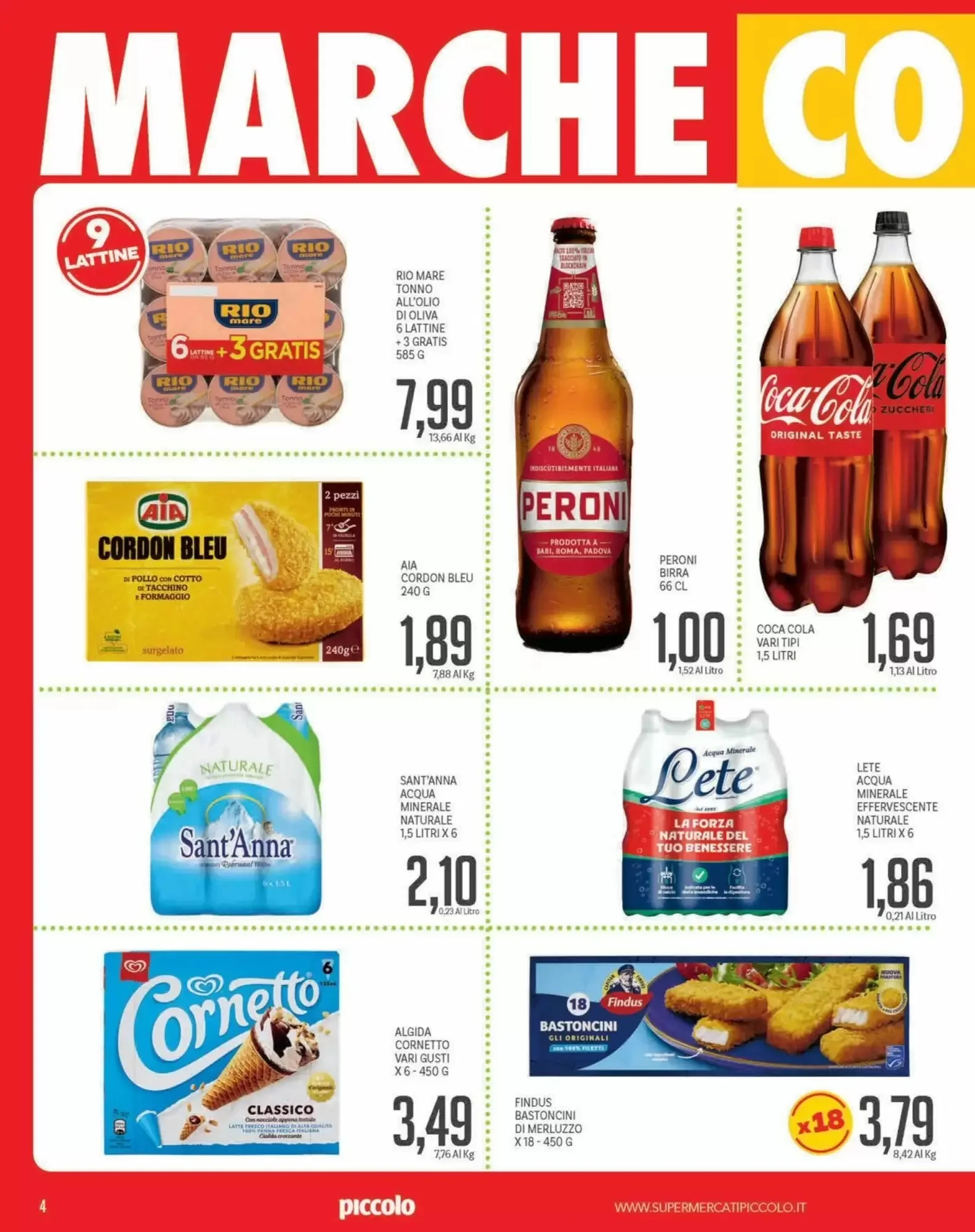 Volantino Supermercati Piccolo Volantino Supermercati Piccolo pagina 4