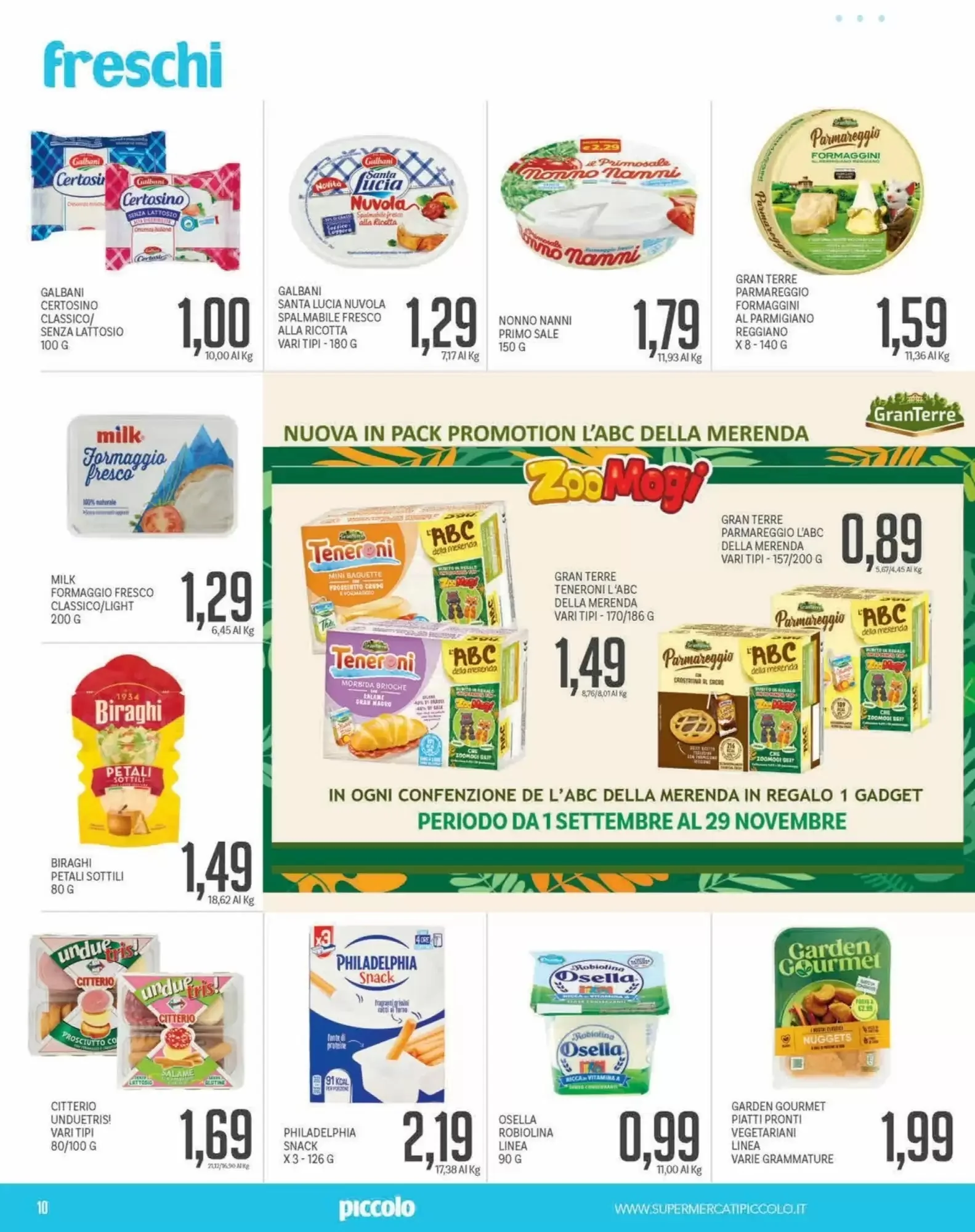 Volantino Supermercati Piccolo Volantino Supermercati Piccolo pagina 10