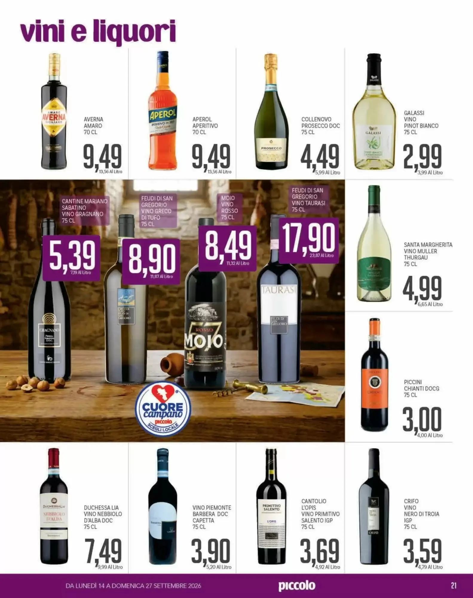 Volantino Supermercati Piccolo Volantino Supermercati Piccolo pagina 21