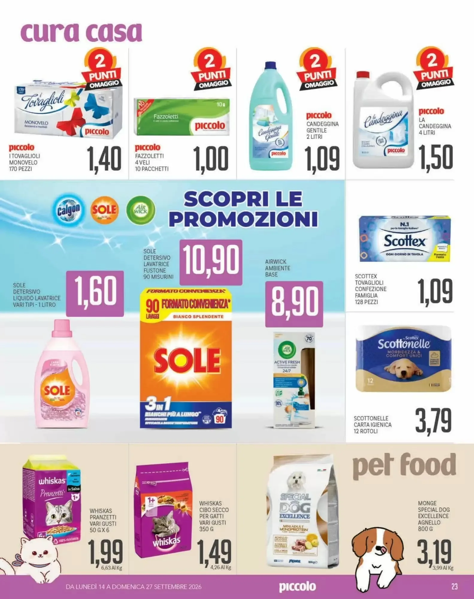 Volantino Supermercati Piccolo Volantino Supermercati Piccolo pagina 23