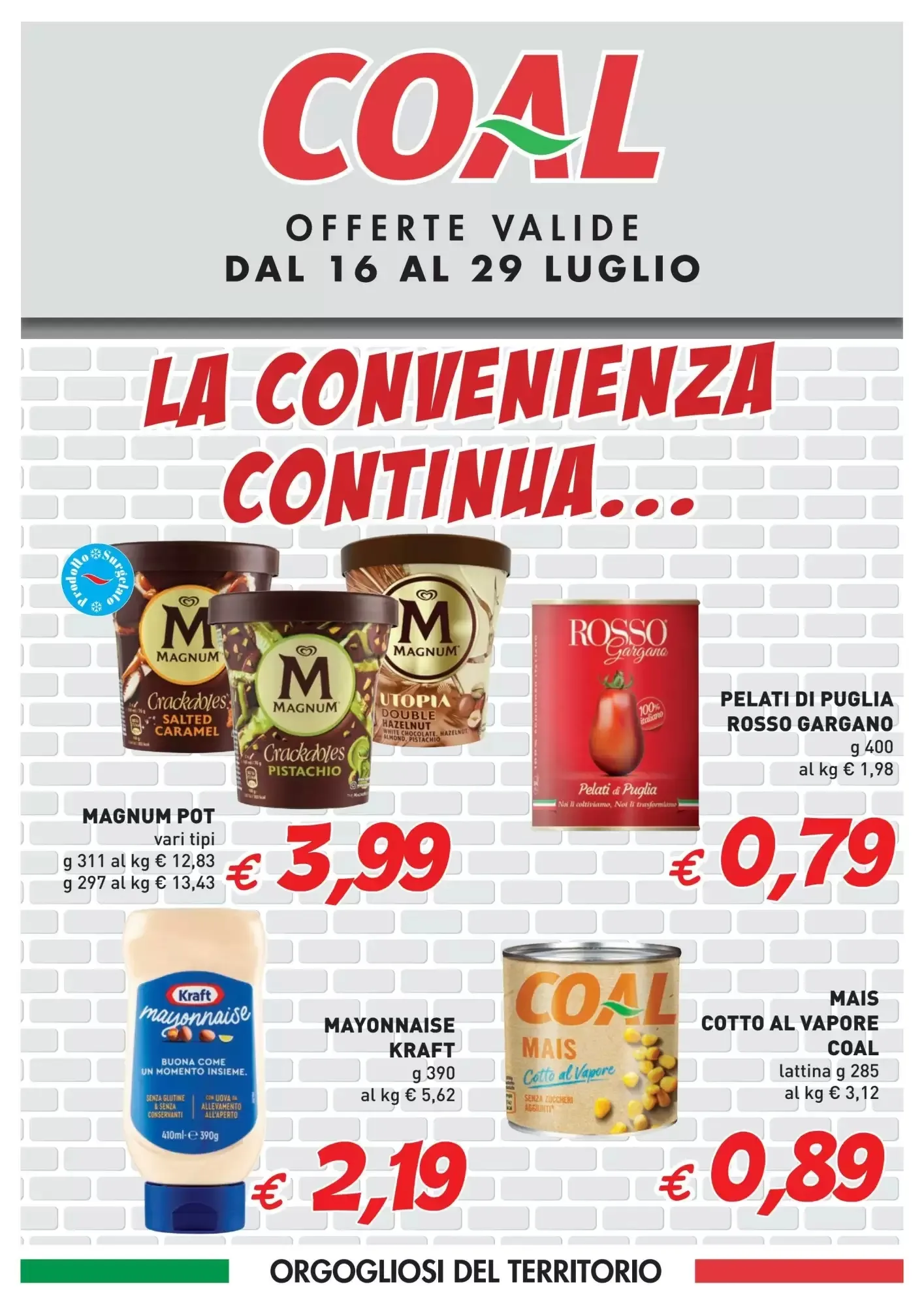 Copertina Supermercato Coal - Volantino Supermercato Coal