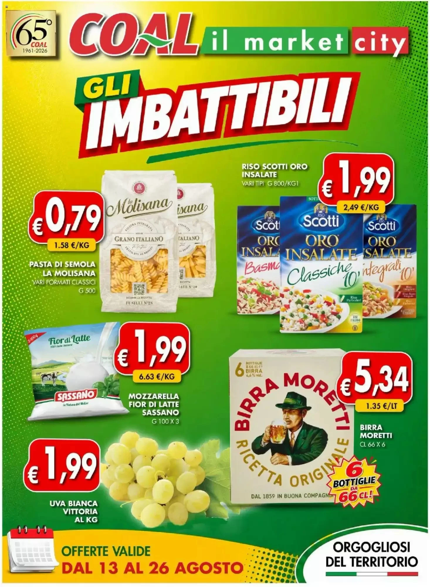 Copertina Supermercato Coal - Volantino Supermercato Coal