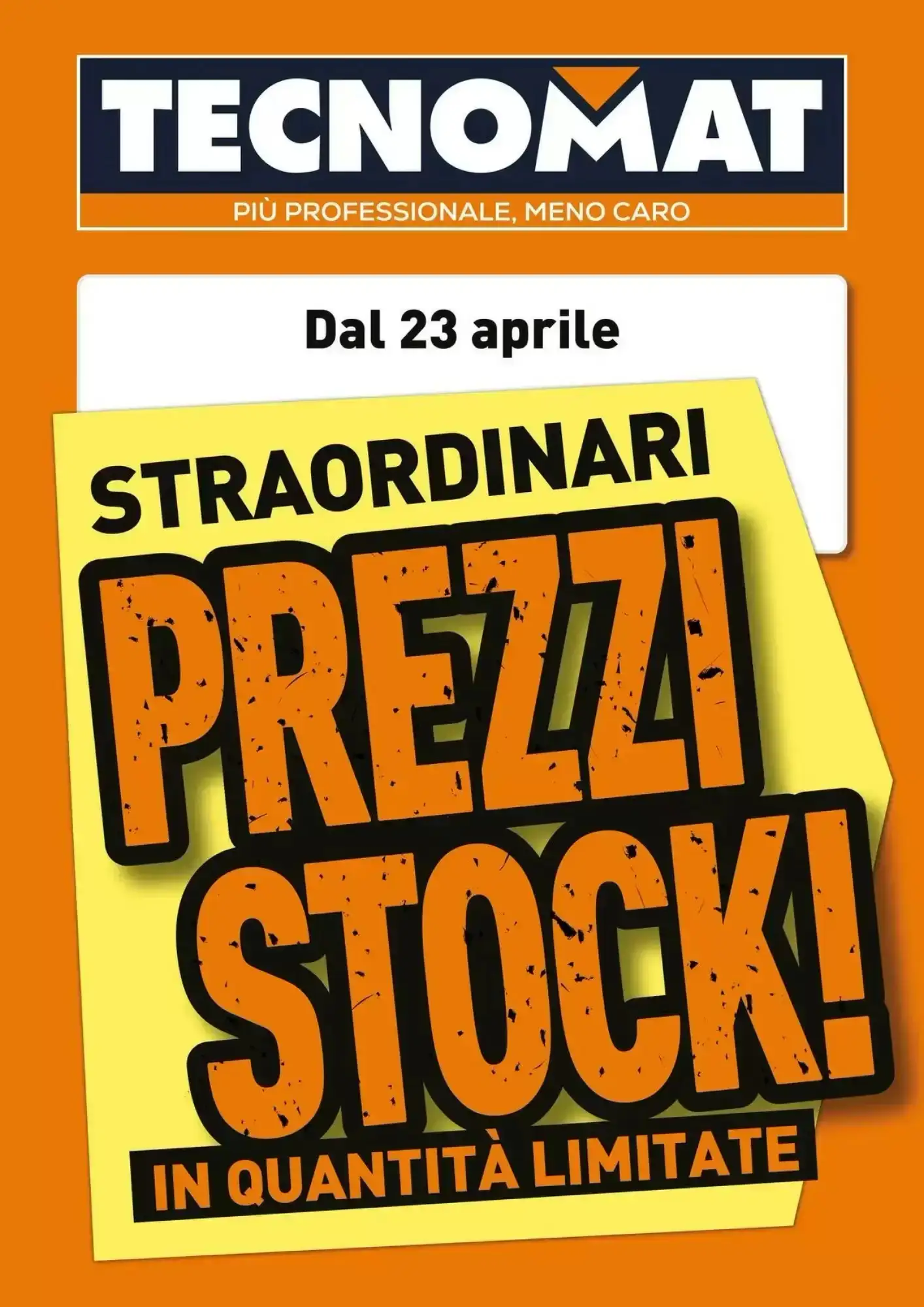 Copertina Tecnomat - Volantino Tecnomat