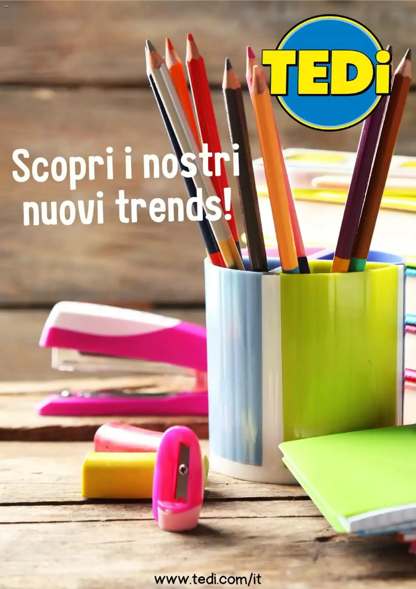Copertina Tedi - Volantino Tedi