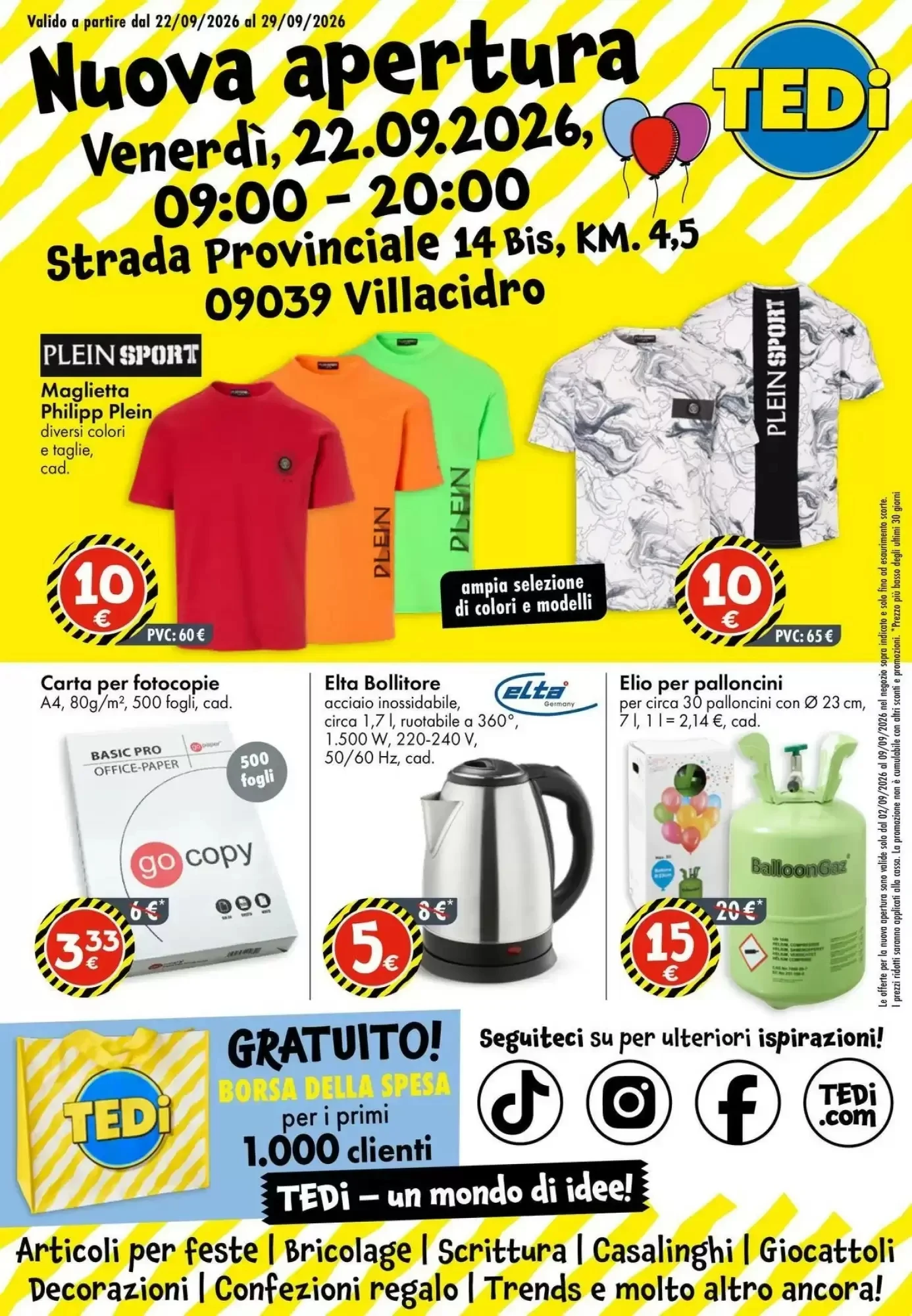 Miniatura Tedi - Volantino Tedi