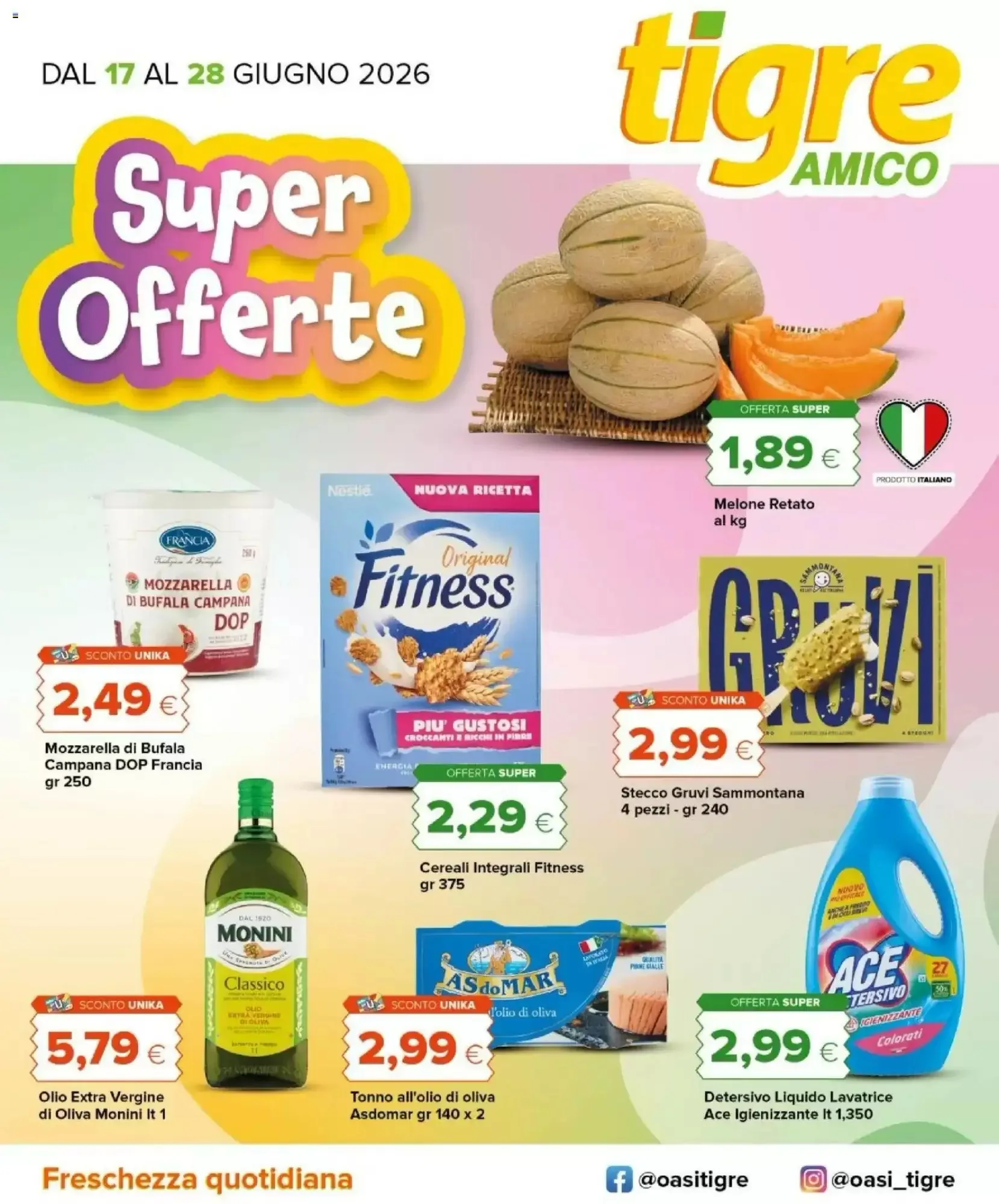 Copertina Tigre Amico - Volantino Tigre Amico