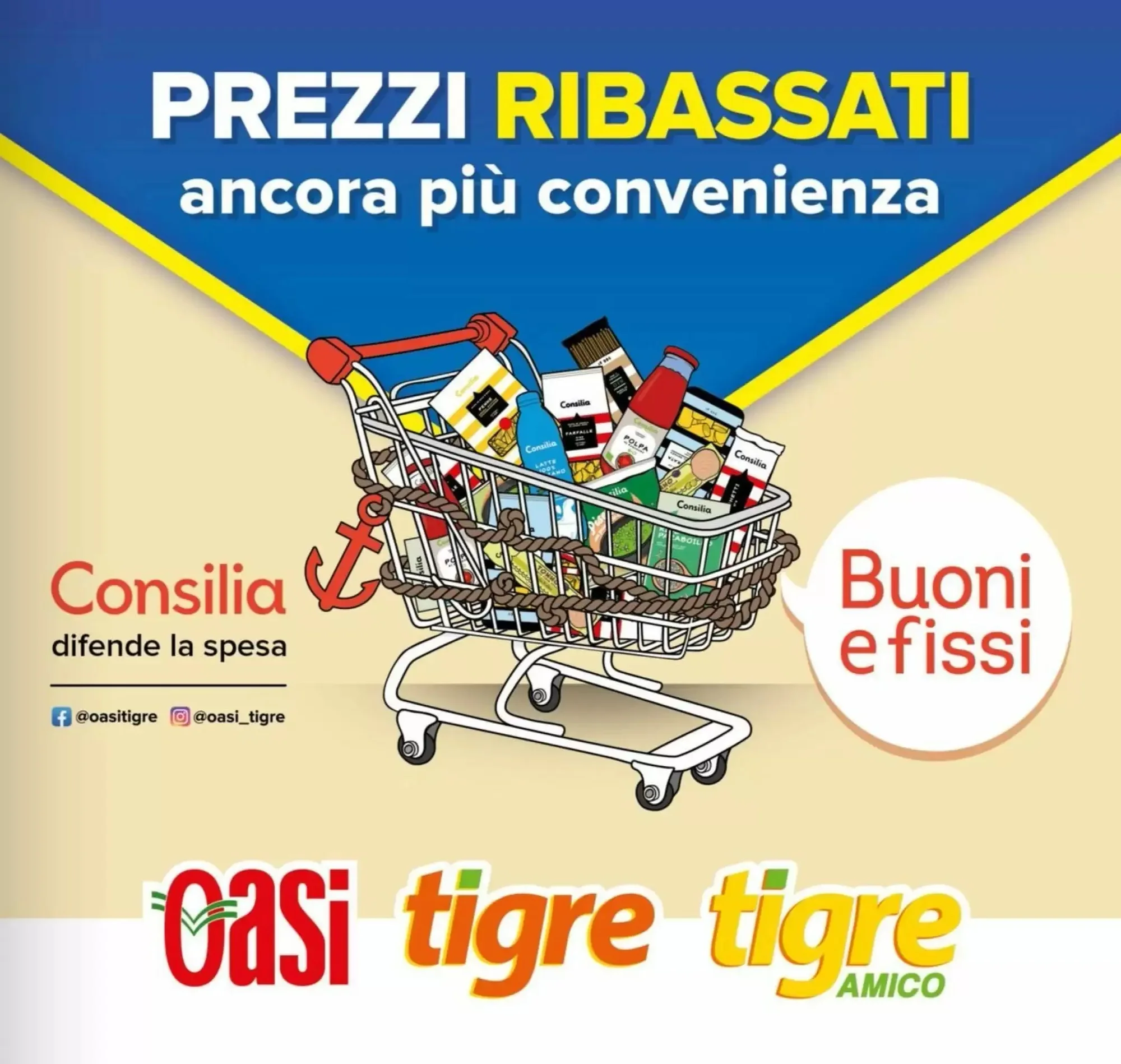 Copertina Tigre Amico - Volantino Tigre Amico