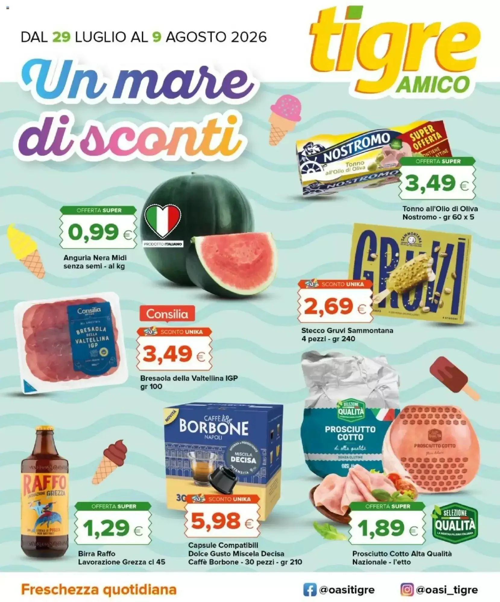Copertina Tigre Amico - Volantino Tigre Amico