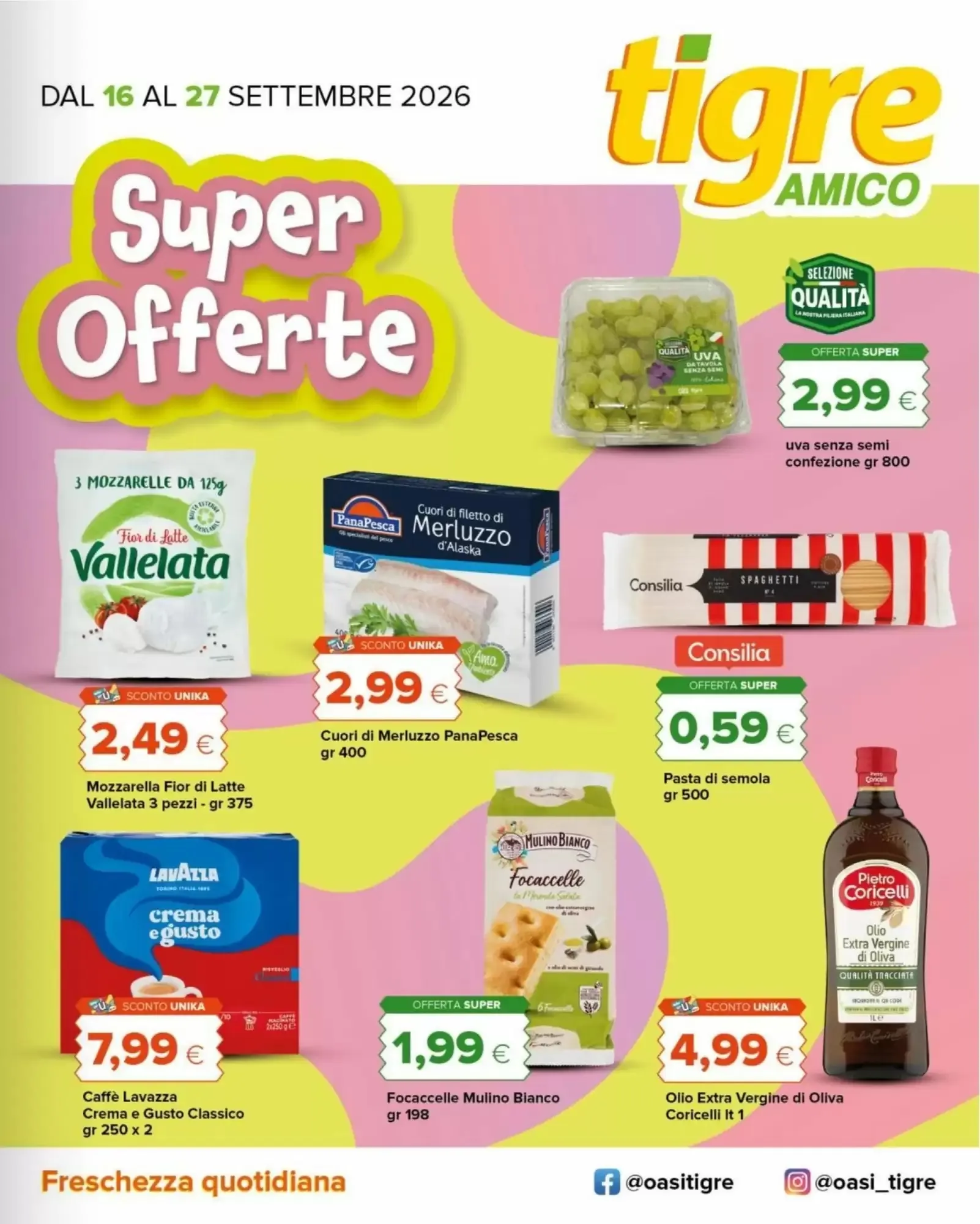 Copertina Tigre Amico - Volantino Tigre Amico