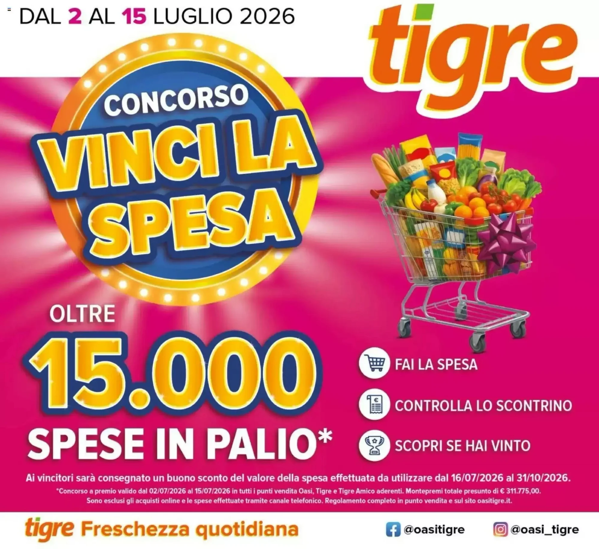 Copertina anteprima Tigre - Offerte Tigre: anteprima volantino dal 2 al 15 luglio 2026