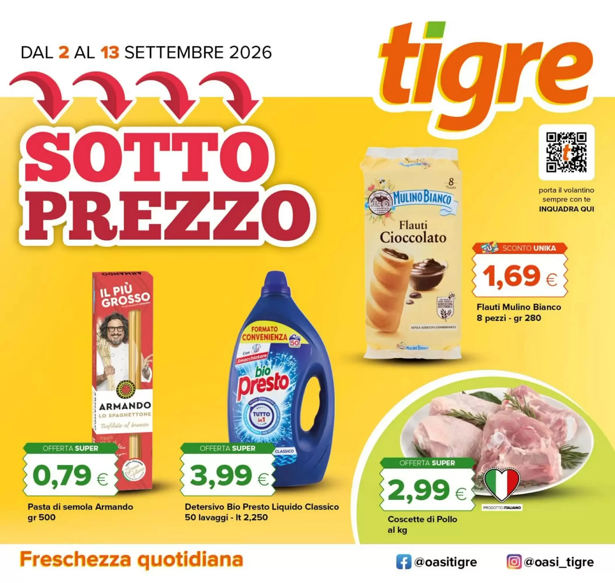 Copertina anteprima Tigre - Offerte Tigre: anteprima volantino dal 2 al 13 settembre 2026