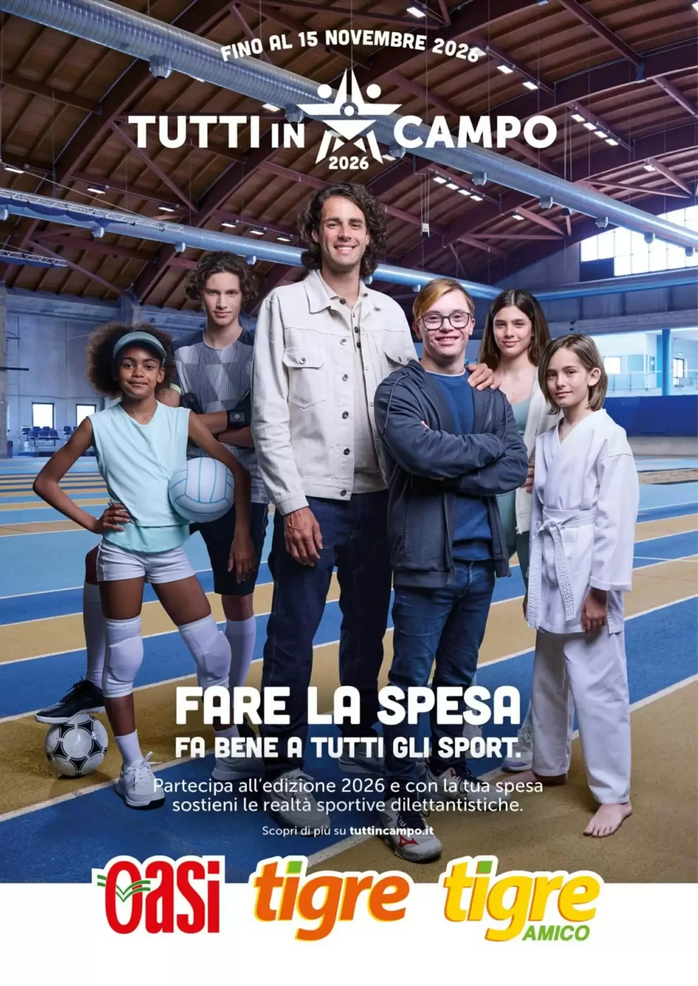 Copertina Tigre - Volantino Tigre