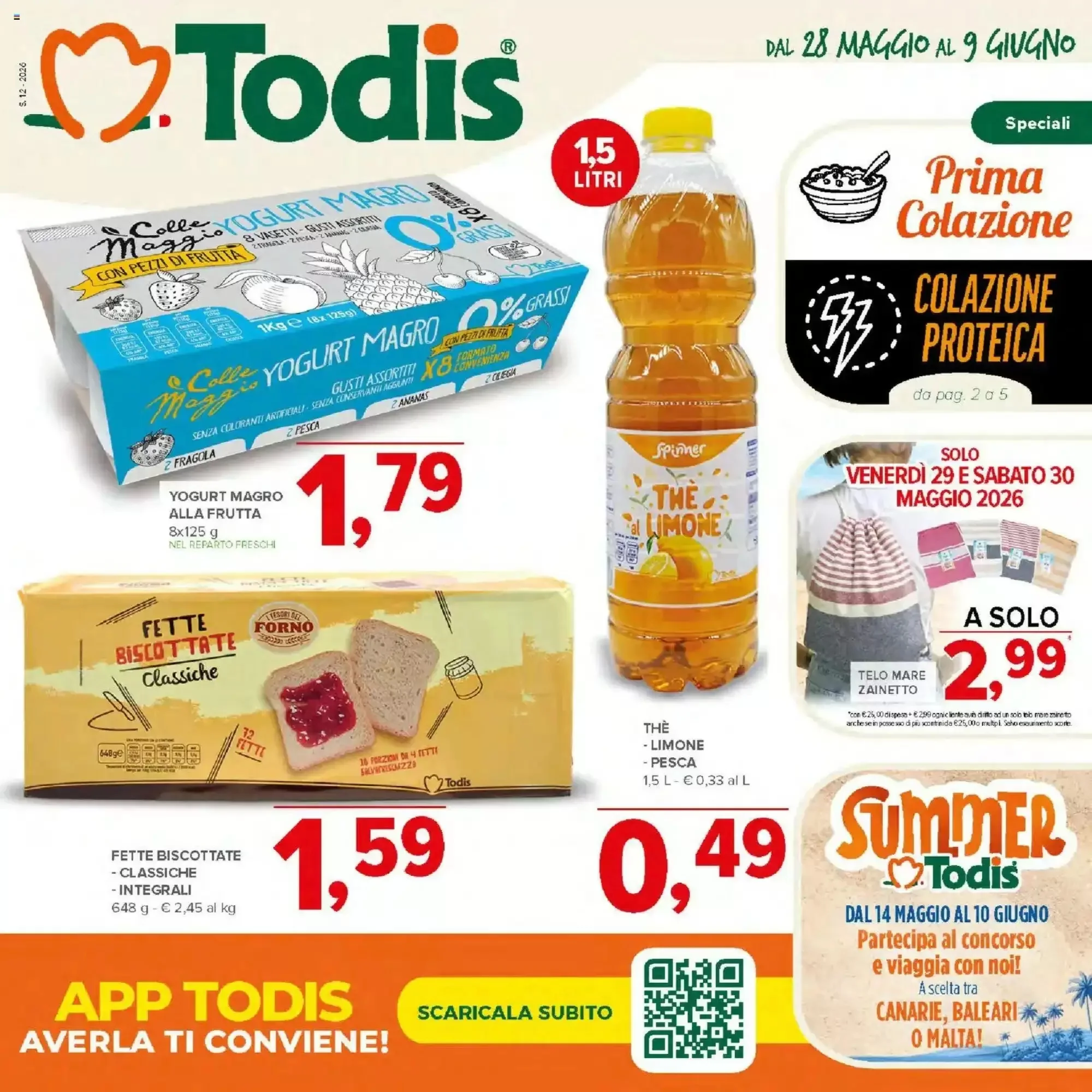 Copertina Todis - Volantino Todis