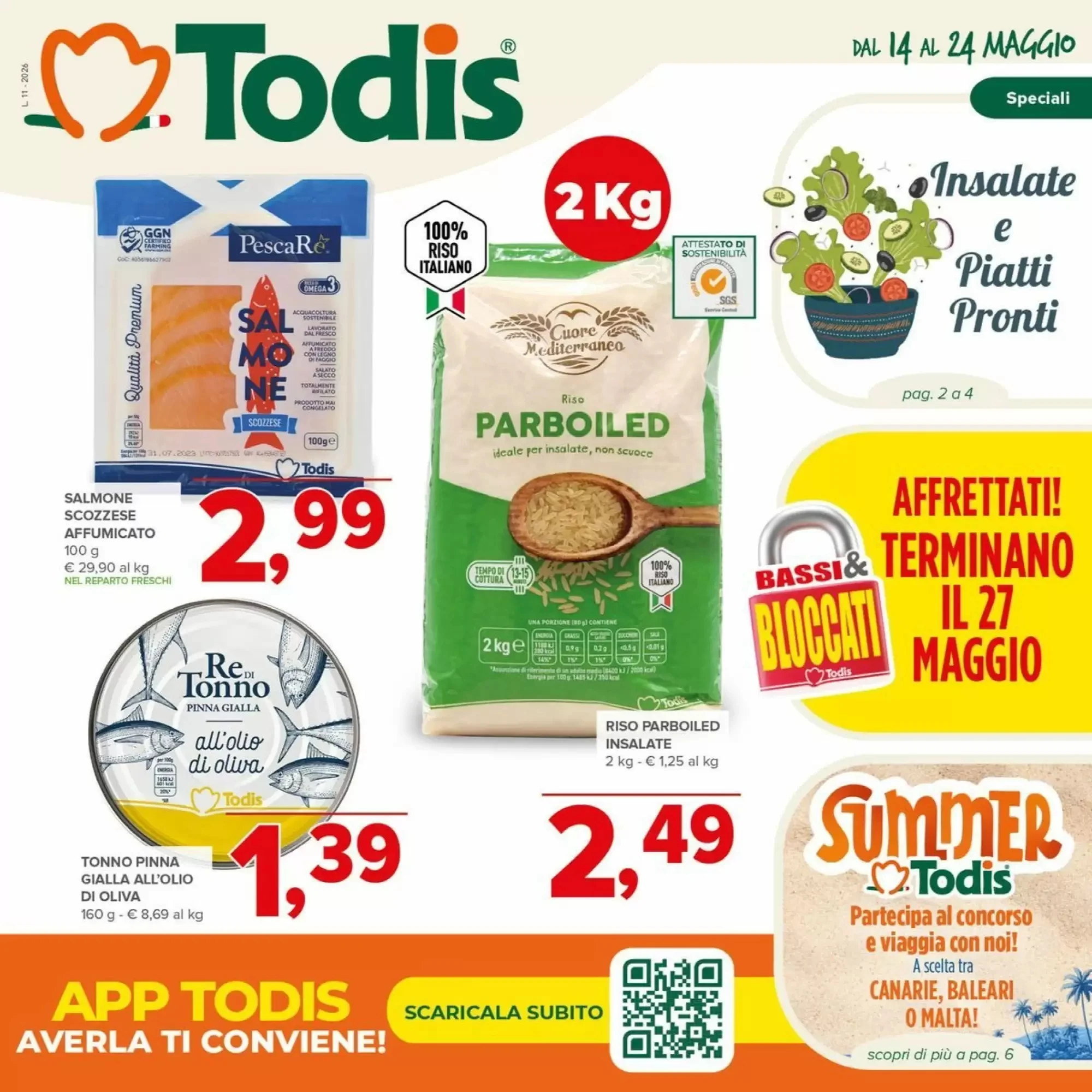 Copertina Todis - Volantino Todis