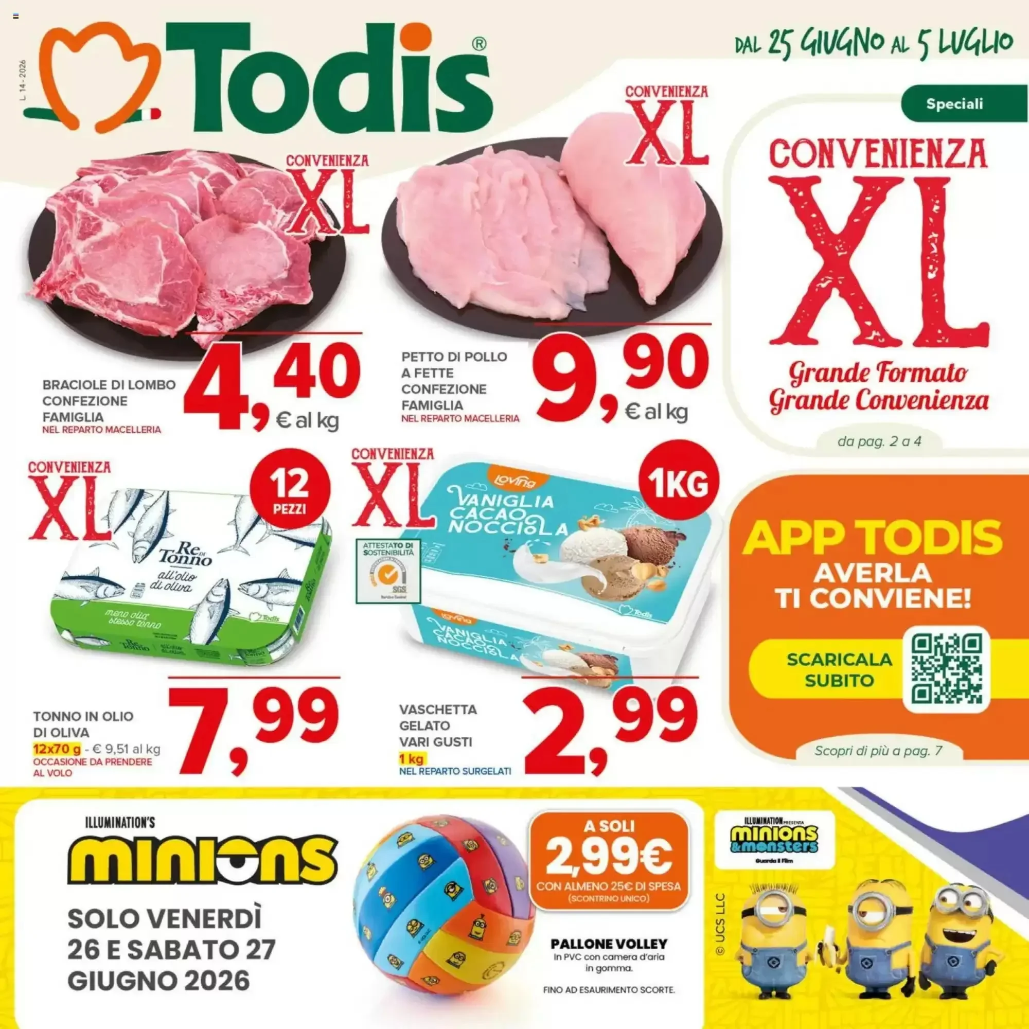 Copertina Todis - Volantino Todis