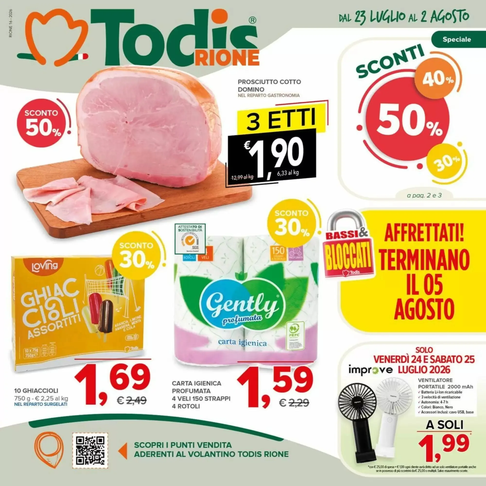 Copertina Todis - Volantino Todis