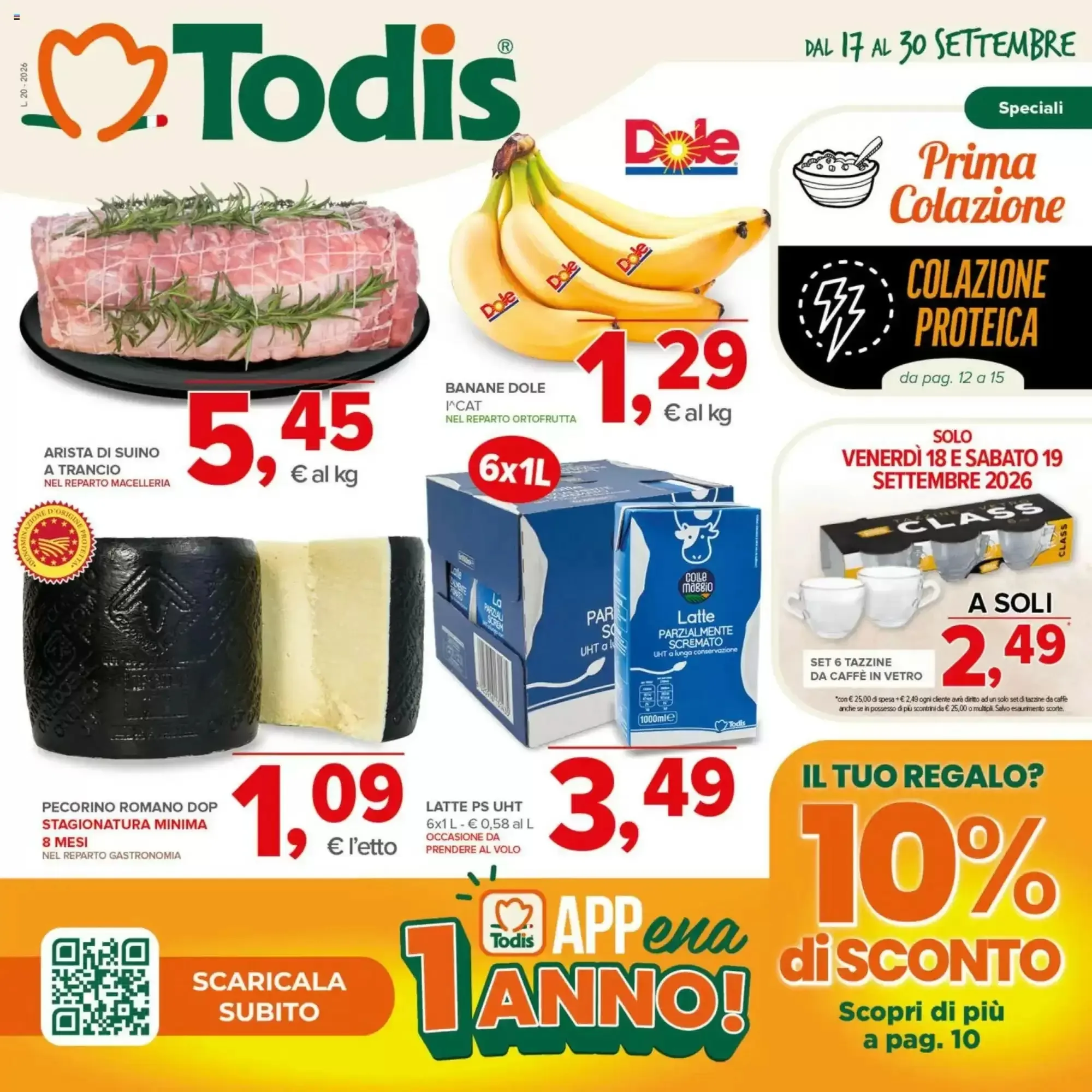 Copertina Todis - Volantino Todis