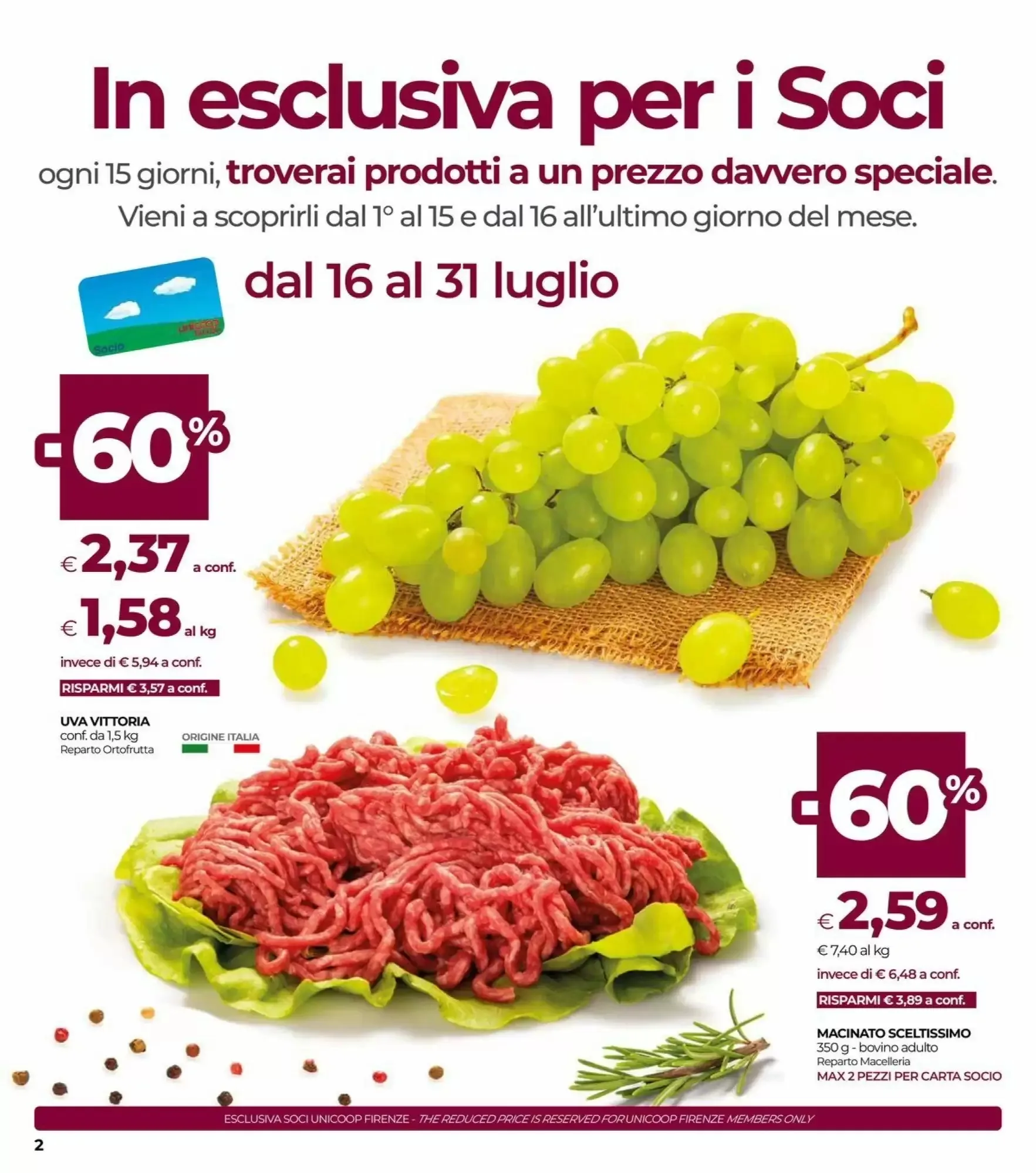 Volantino Unicoop Volantino Unicoop pagina 2