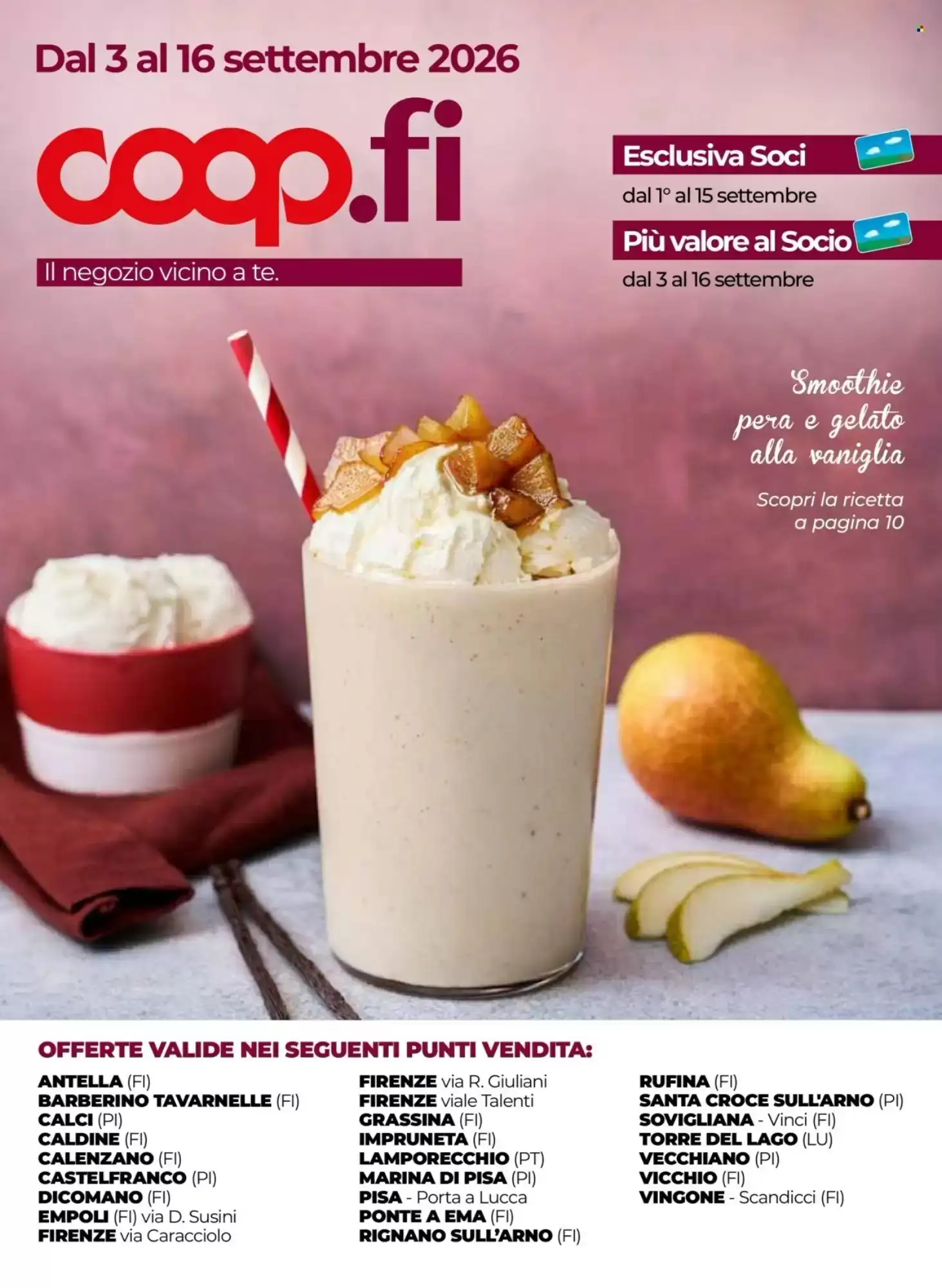Copertina Unicoop - Volantino Unicoop