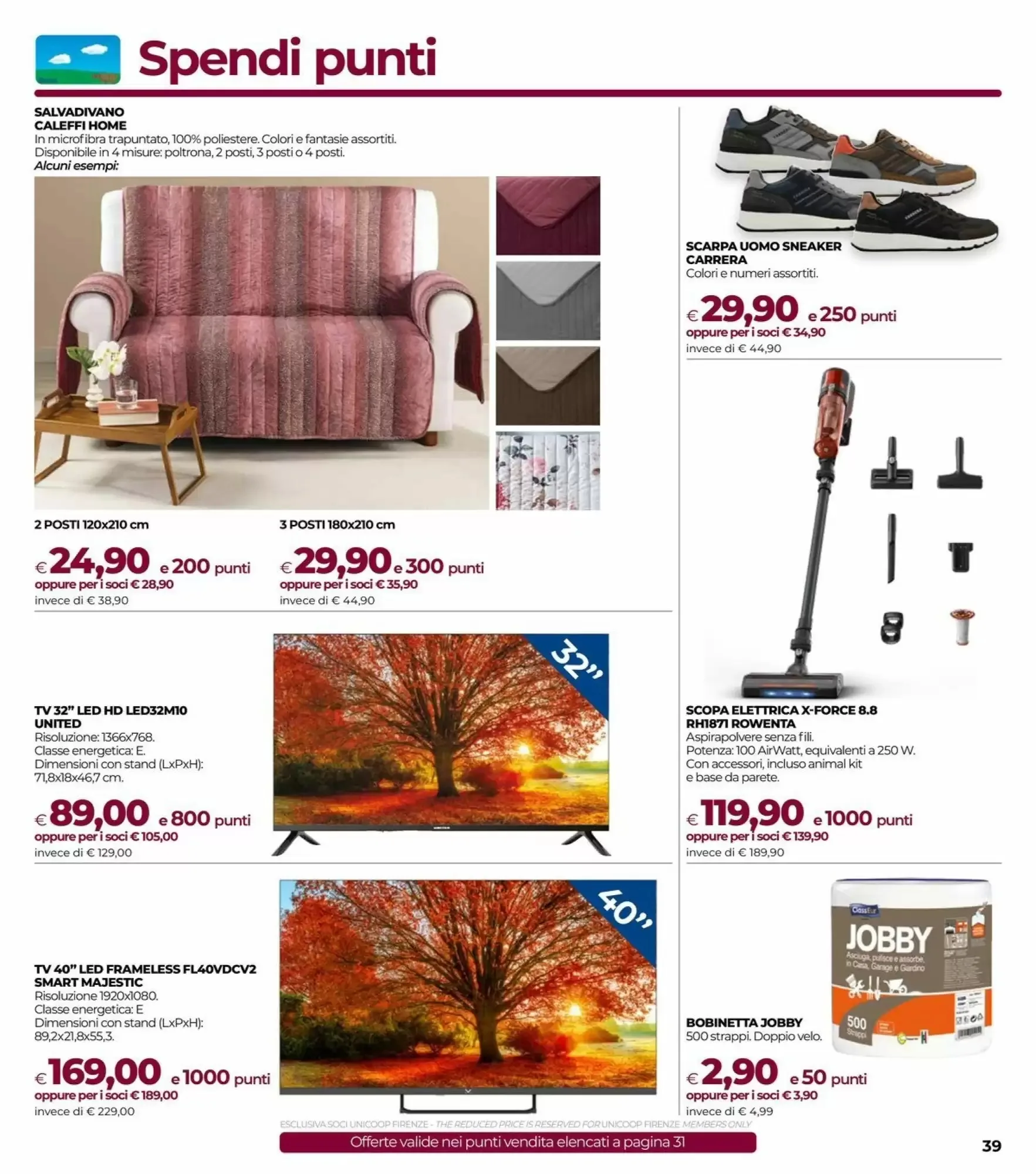 Volantino Unicoop Volantino Unicoop pagina 39