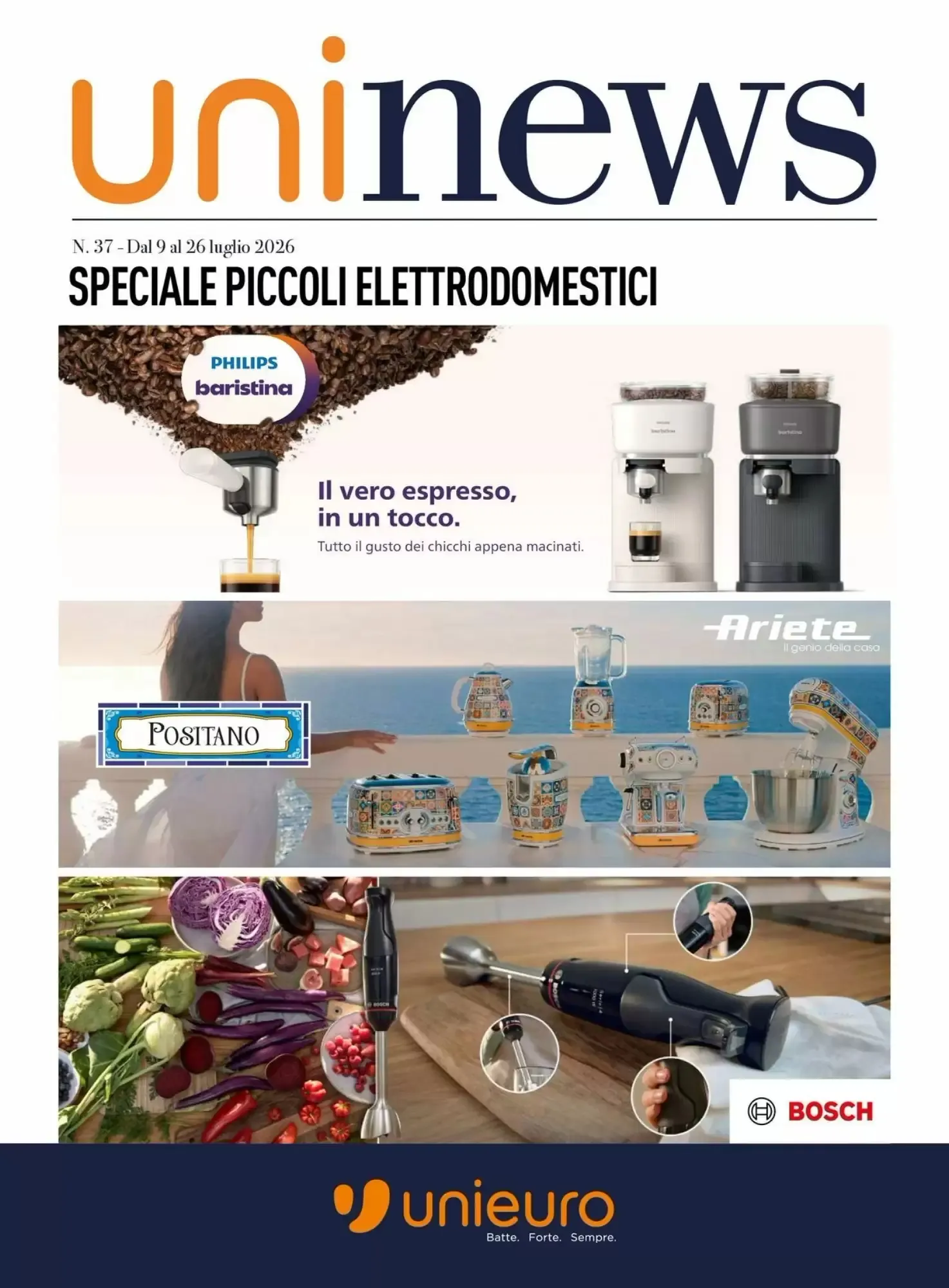 Copertina Unieuro - Volantino Unieuro